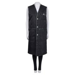 Maxi gilet nero di Prada - IT48/XXL