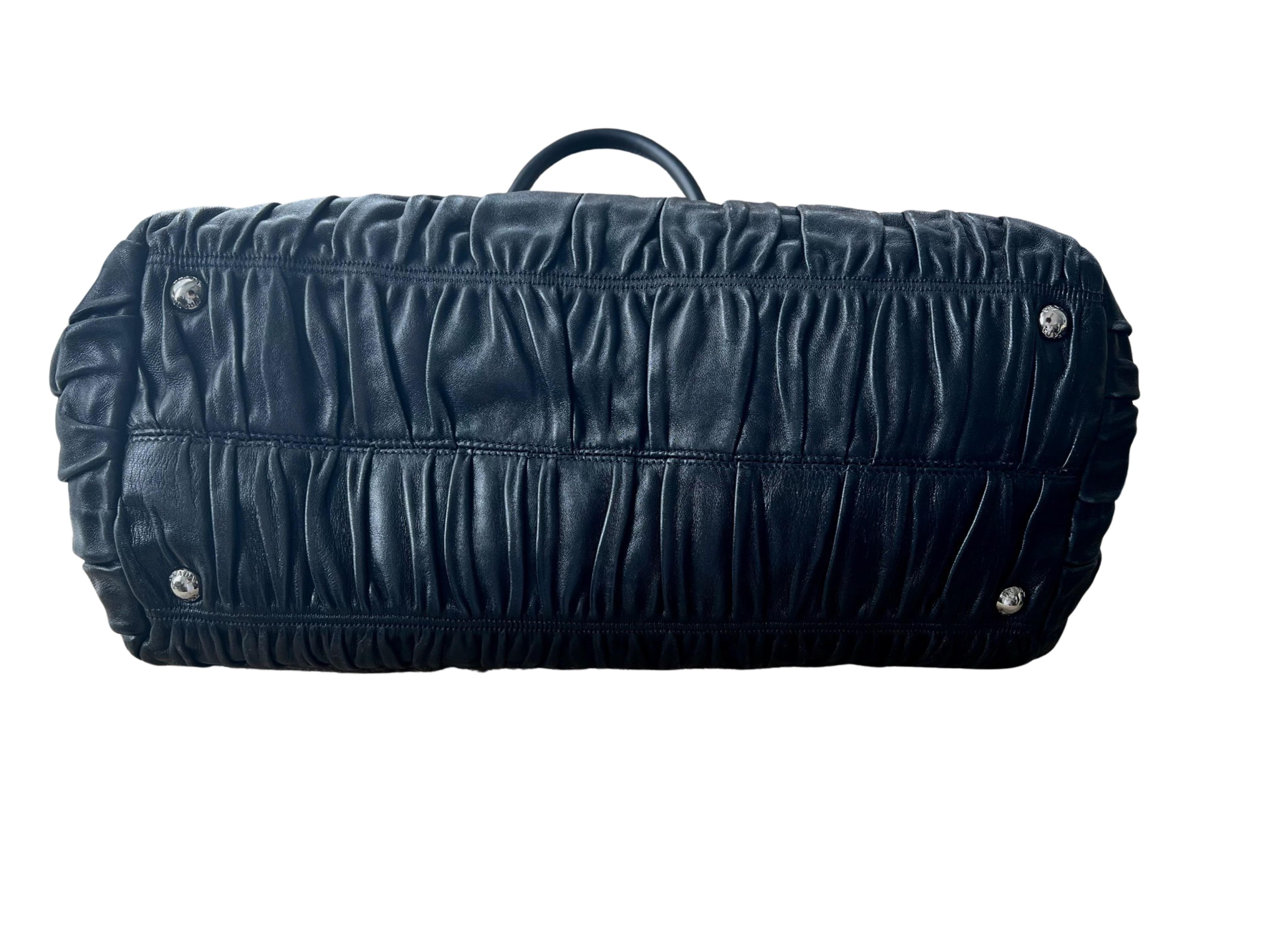 prada nappa gaufre shoulder bag