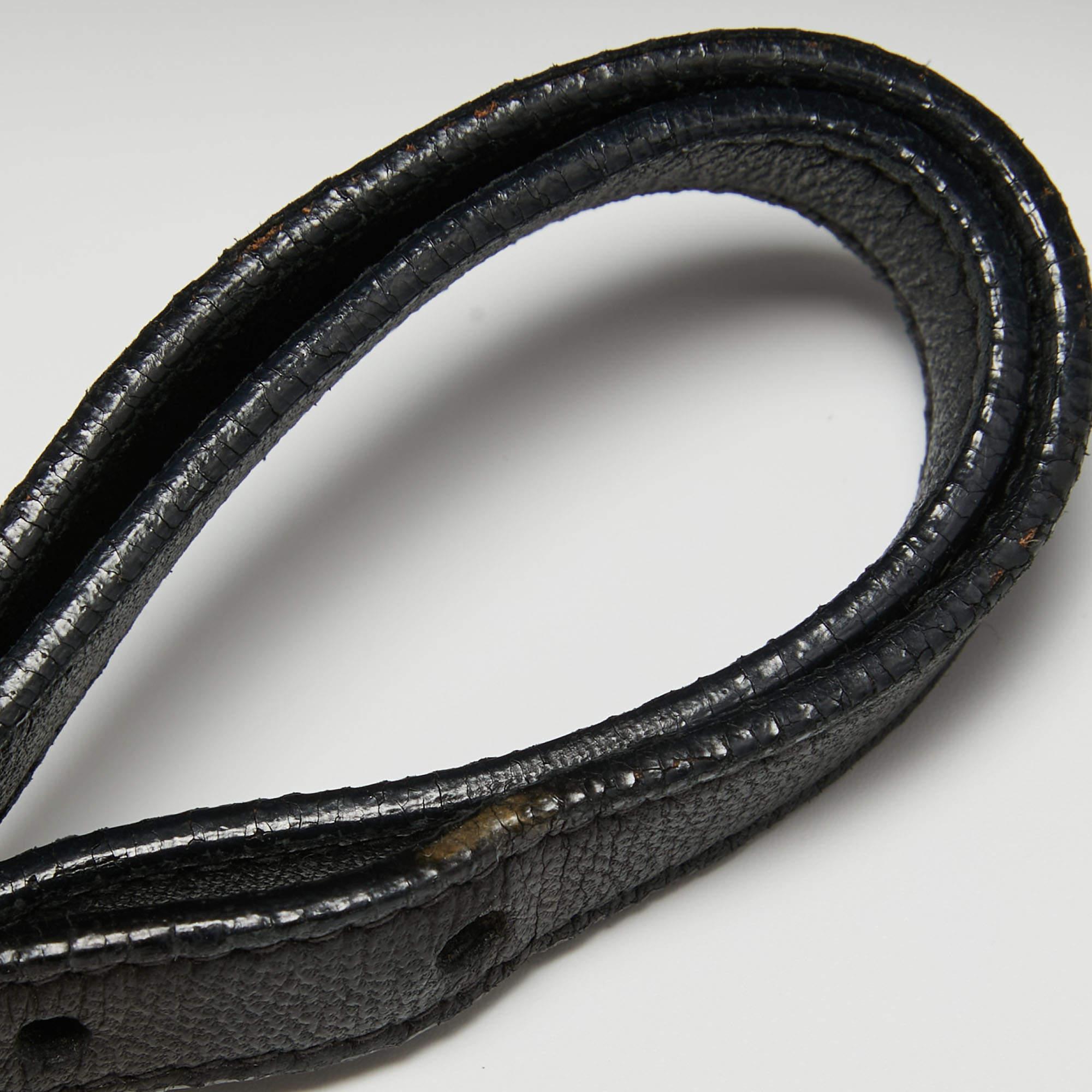 Prada Black Nappa Gaufre Leather Top Zip Tote 2