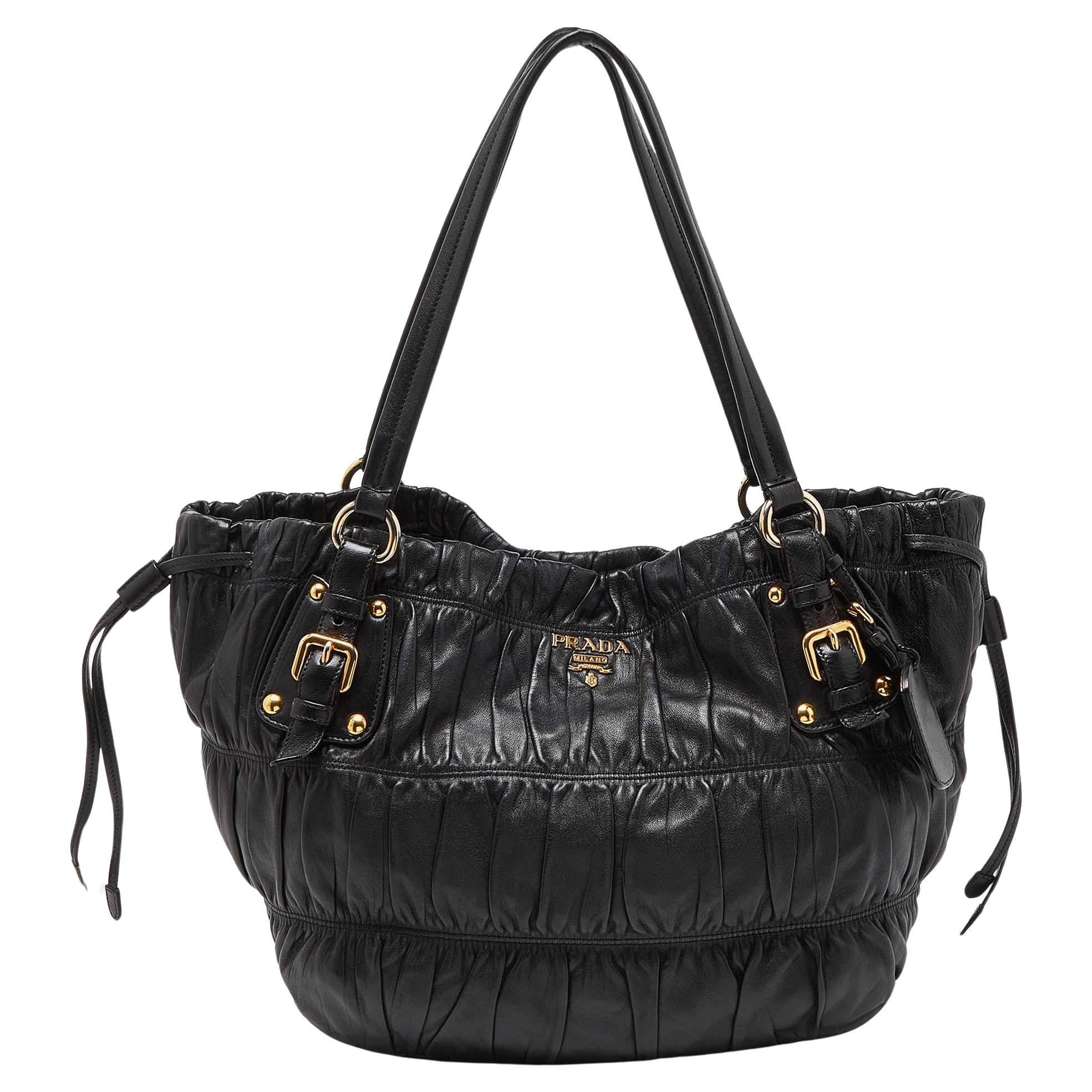 Prada Shoulder Bag Black Nylon Prada – Timeless Vintage