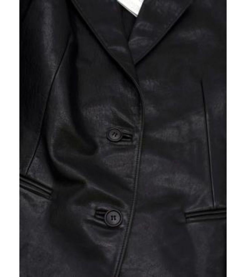 Men's Prada Black Nappa Leather Jacket For Sale