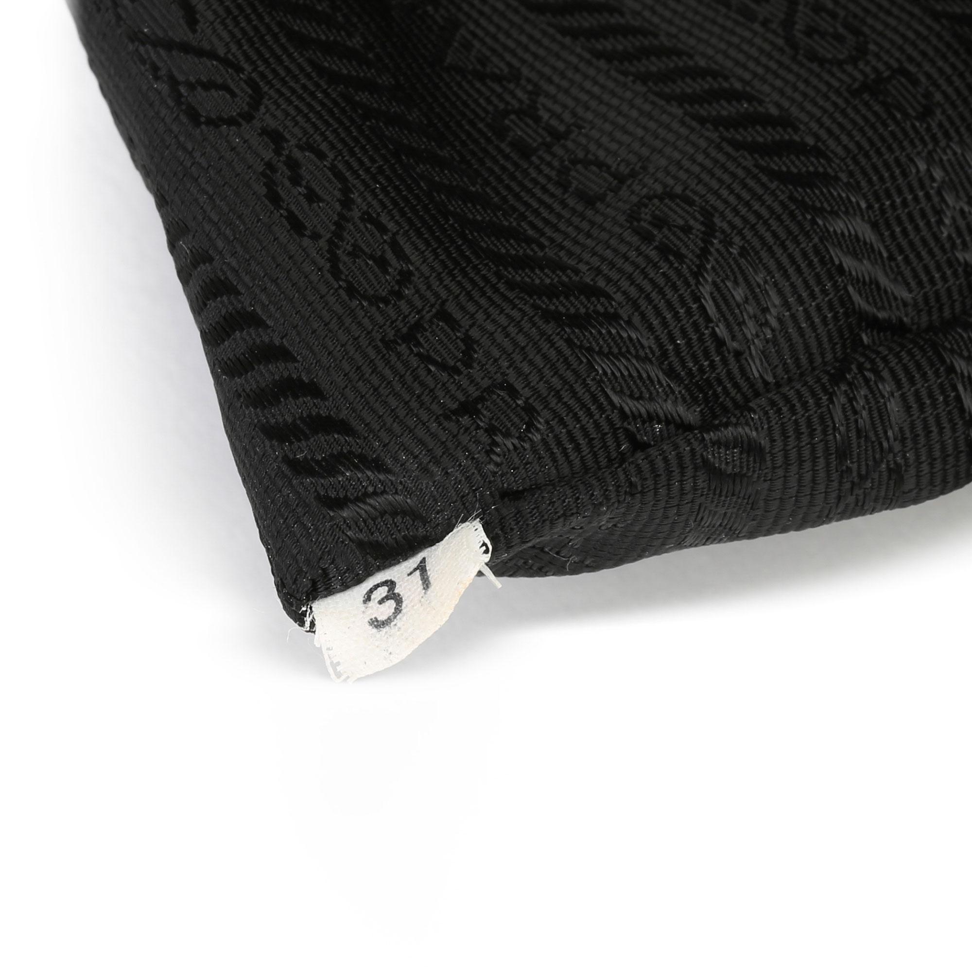 Prada Black Nappa Leather Sirio 4