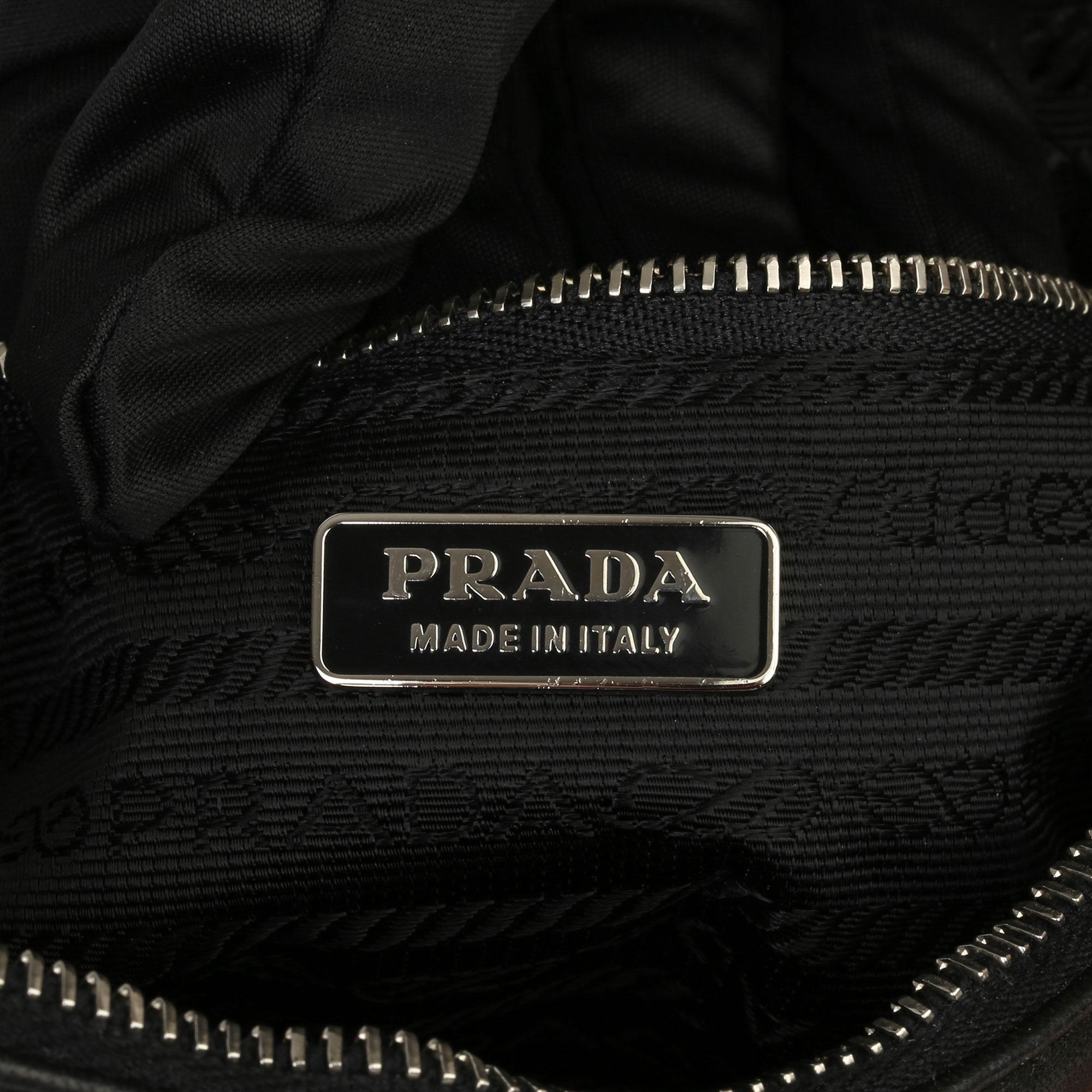 Prada Black Nappa Leather Sirio 3