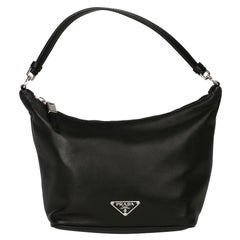 Prada Black Nappa Leather Sirio