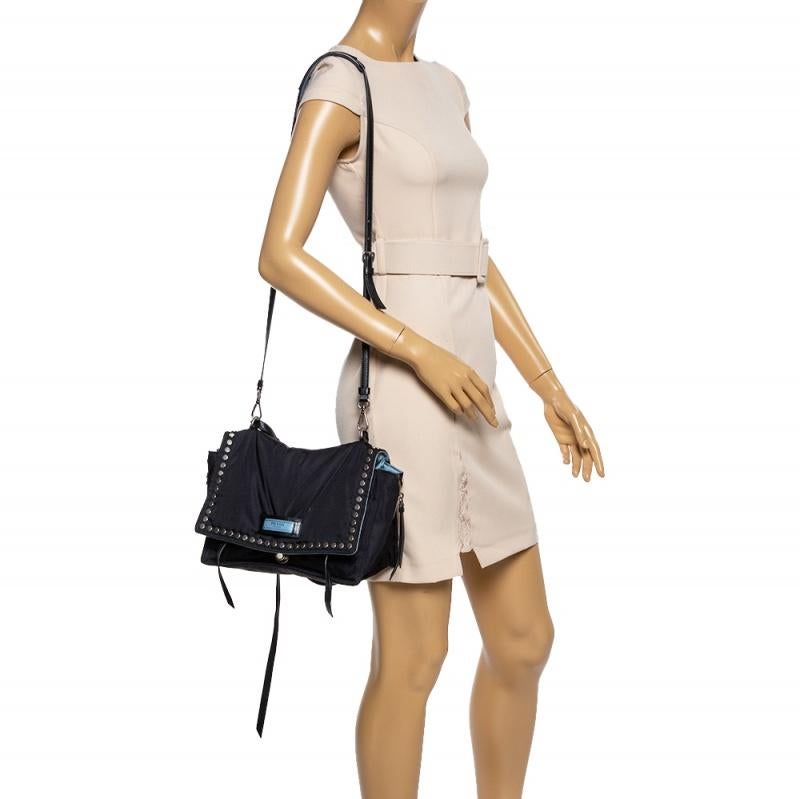 Prada etiquette nylon bag best sale
