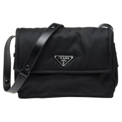 Shop Prada Medium Padded Re-Nylon Shoulder Bag