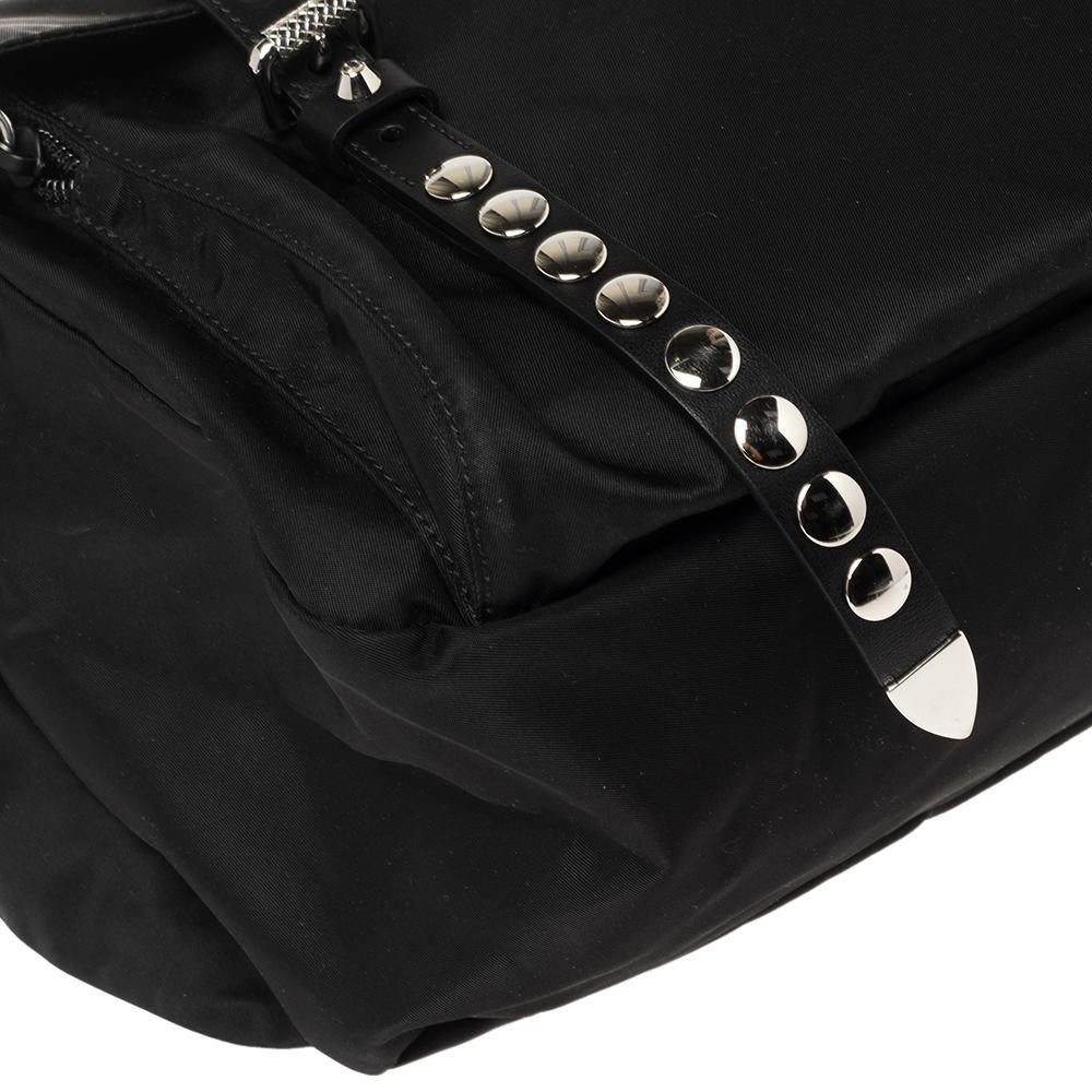 Prada Black Nylon and Leather New Vela Belt Bag 3