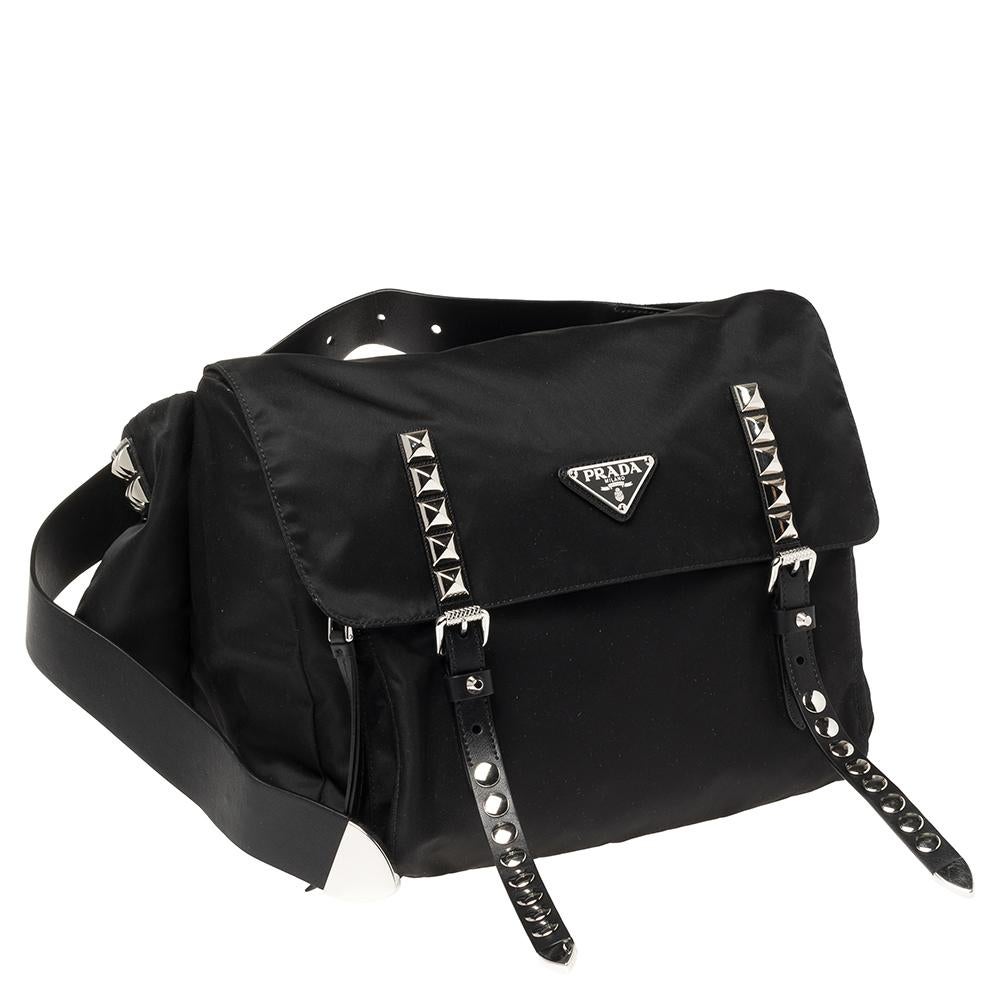 Prada Black Nylon and Leather New Vela Belt Bag at 1stDibs | prada vela ...