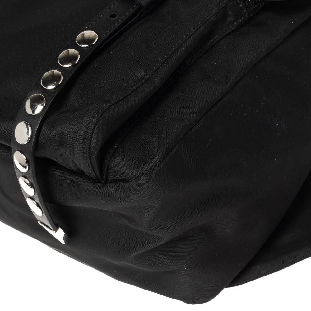 Prada Black Nylon and Leather New Vela Belt Bag In Excellent Condition In Dubai, Al Qouz 2