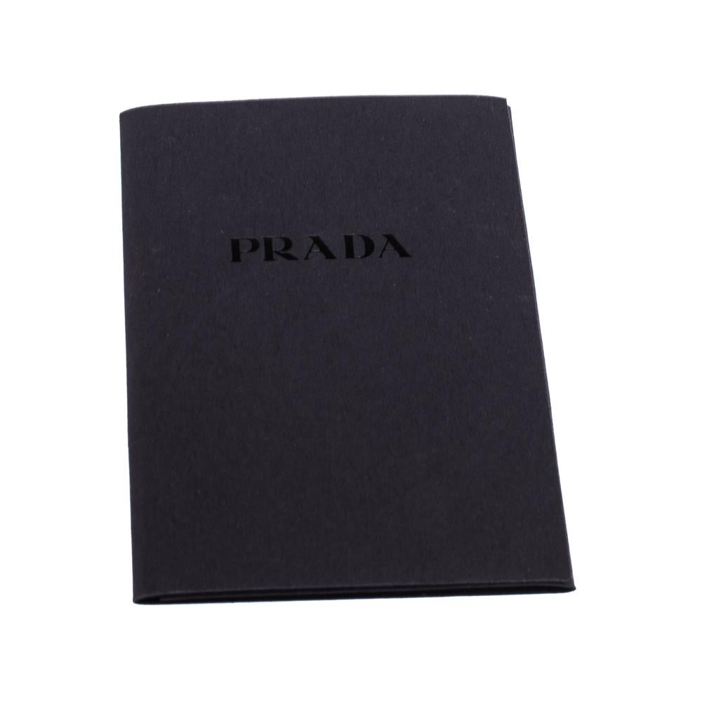 Prada Black Nylon and Leather Shoulder Bag 5