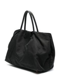 Prada Black Nylon Bow-Detail Handbag