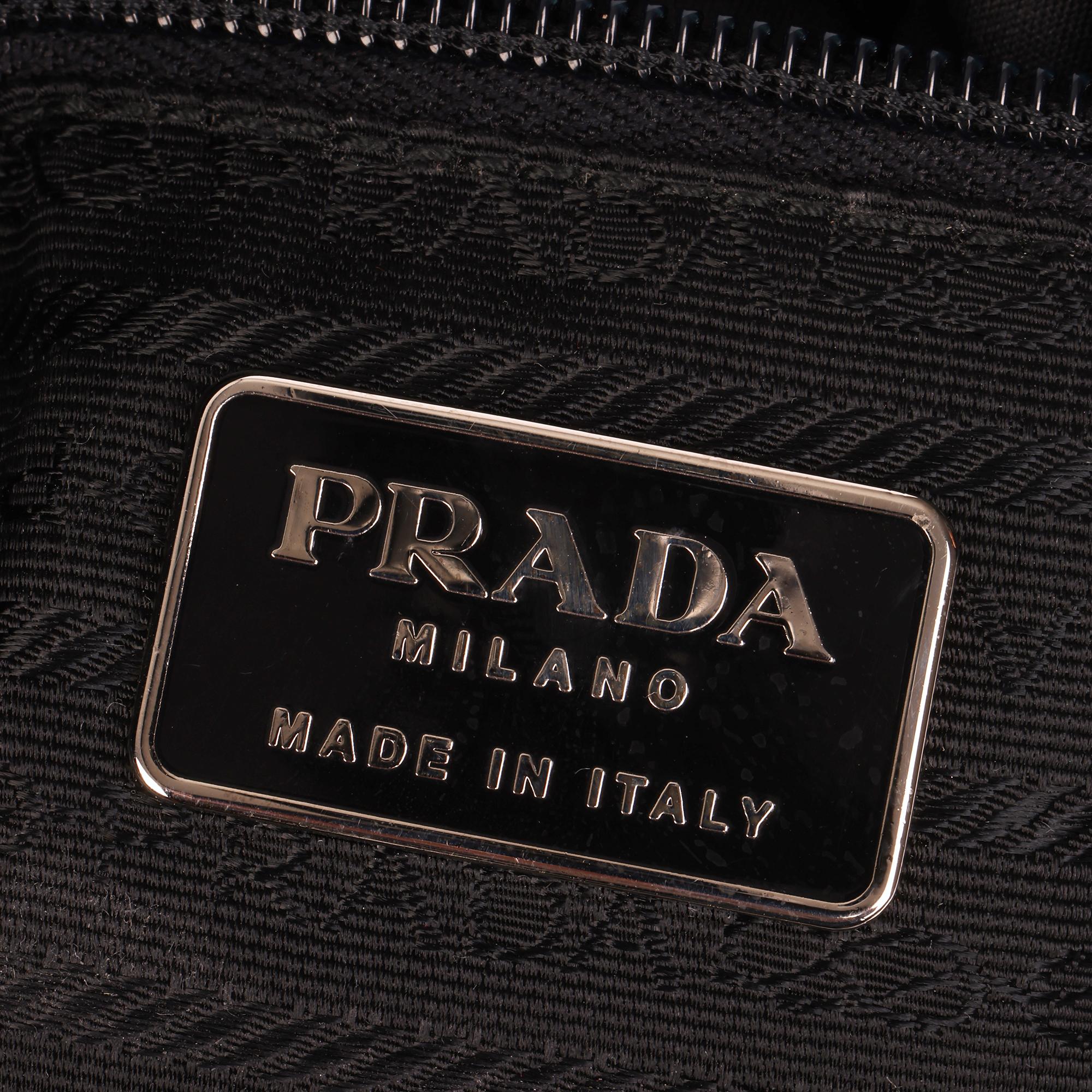 PRADA Black Nylon Briefcase 3