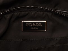 Prada Black Nylon Briefcase/Travel Bag
