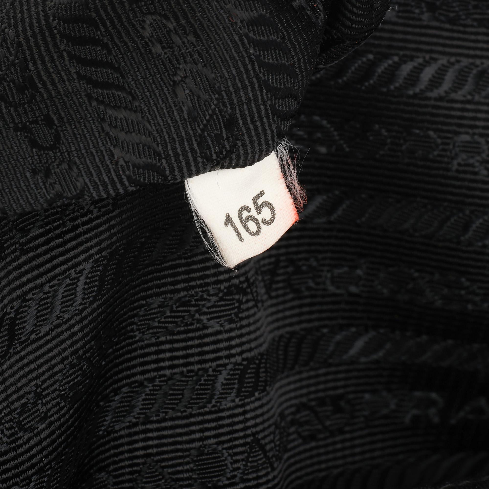 Prada Black Nylon & Calfskin Leather Small Shoulder Bag  In Excellent Condition In Bishop's Stortford, Hertfordshire