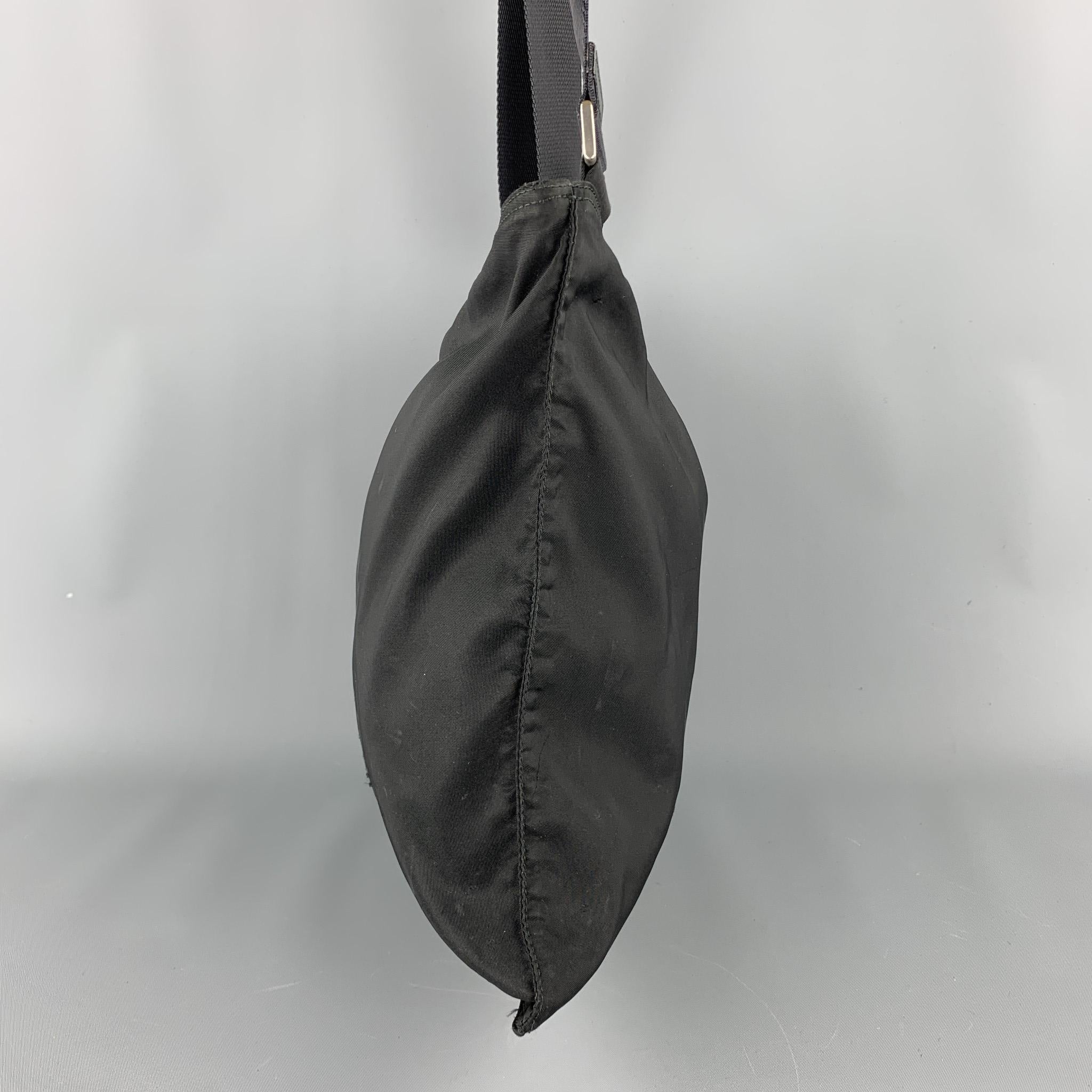 Women's PRADA Black Nylon Cross Body Handbag
