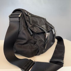Prada Black Nylon Crossbody Bag