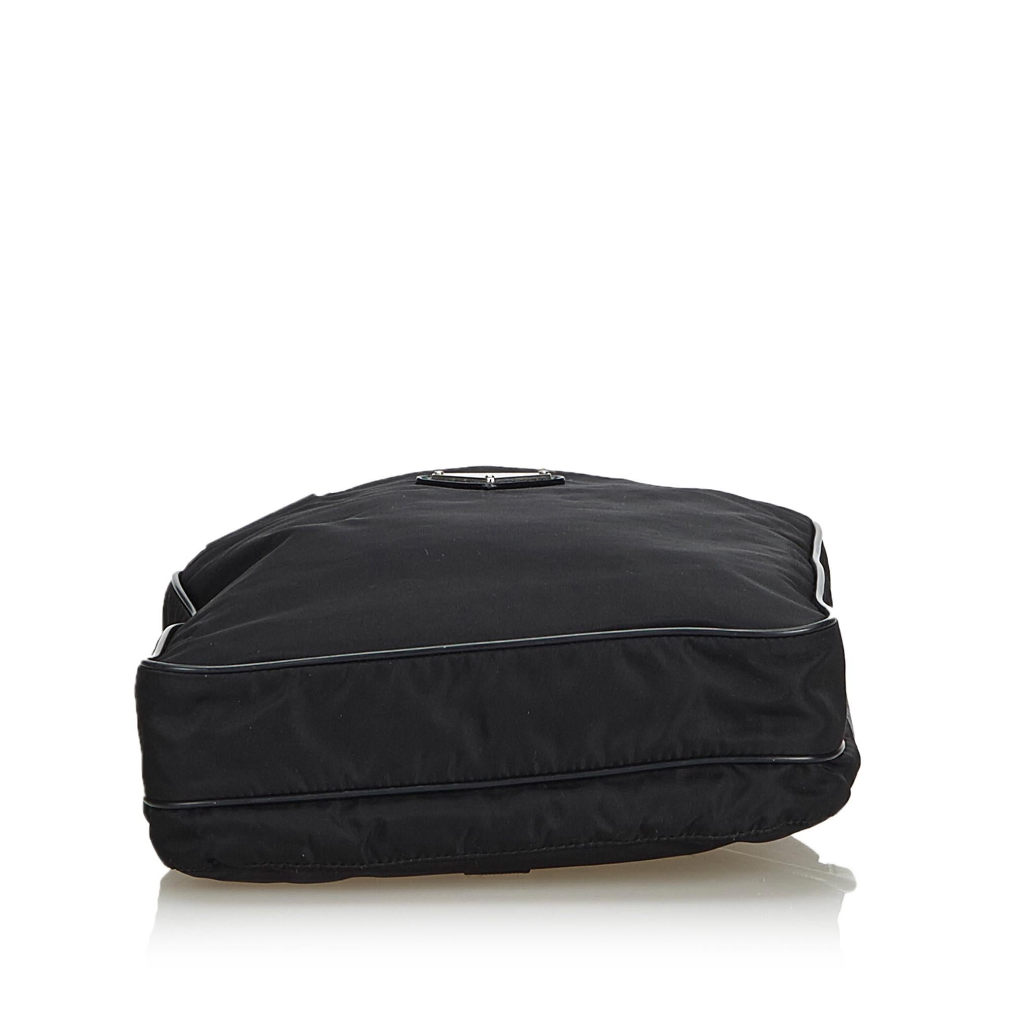 Women's Prada Black Nylon Crossbody Bag