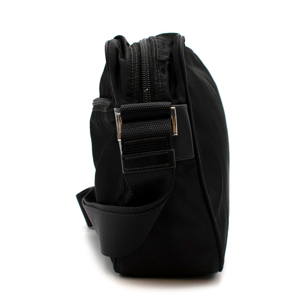 Prada Black Nylon Crossbody Bag In Excellent Condition In London, GB