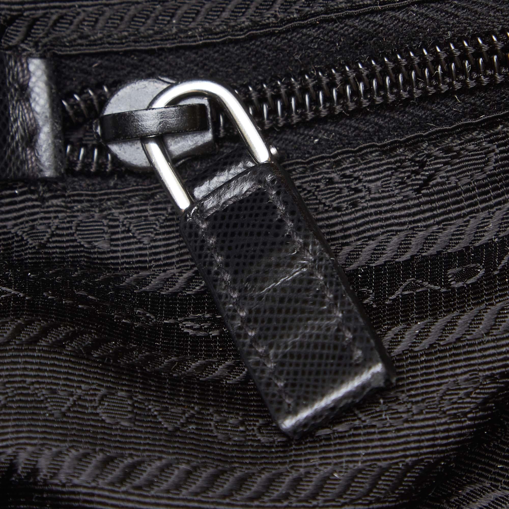 Prada Black Nylon Crossbody Bag 3