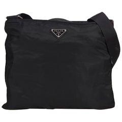 Prada Black Nylon Crossbody Bag