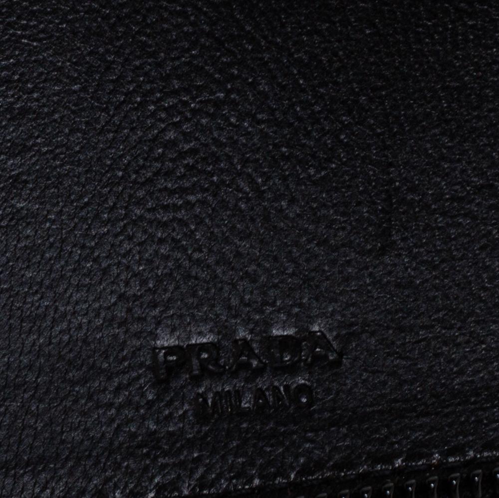 Prada Black Nylon Document Holder 4