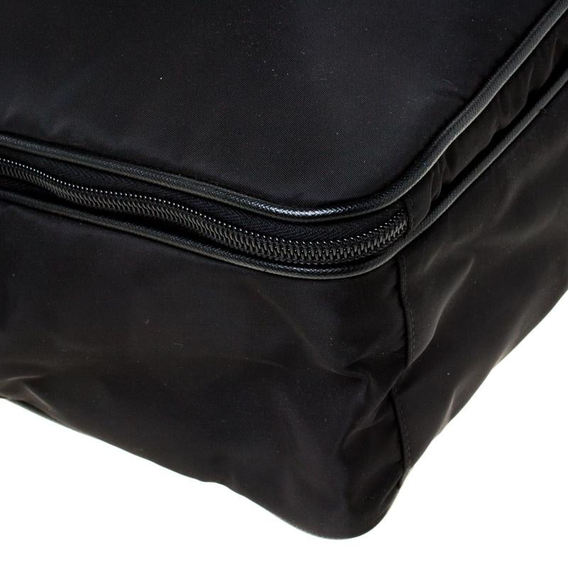 Prada Black Nylon Laptop Bag 3