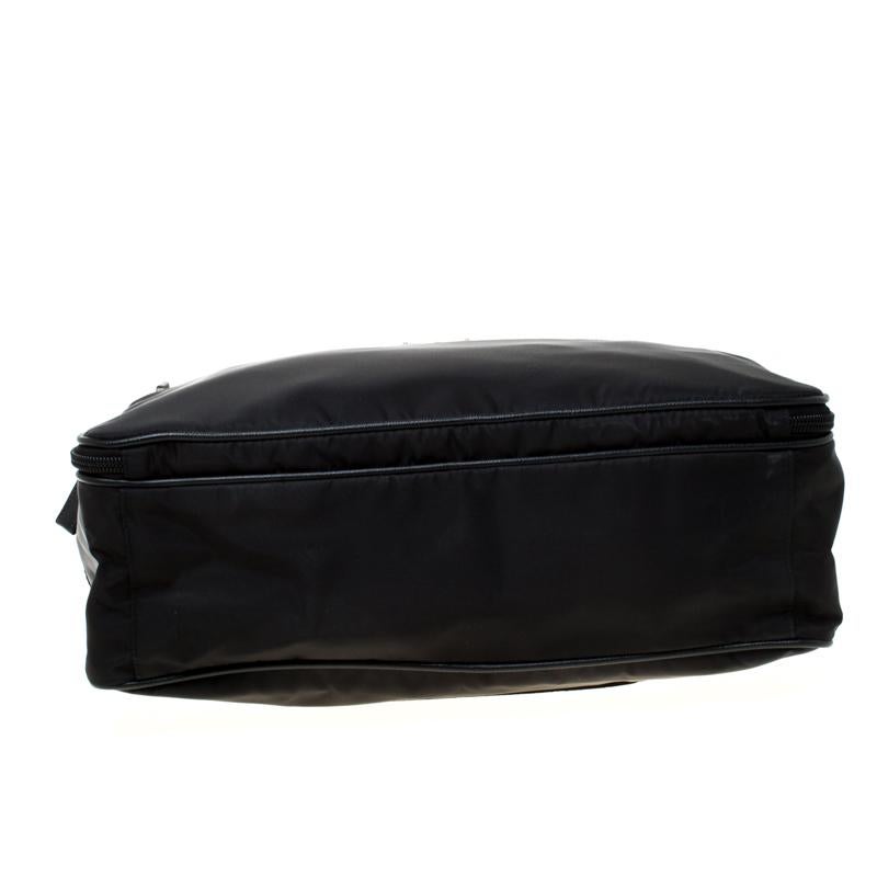 Prada Black Nylon Laptop Bag 6