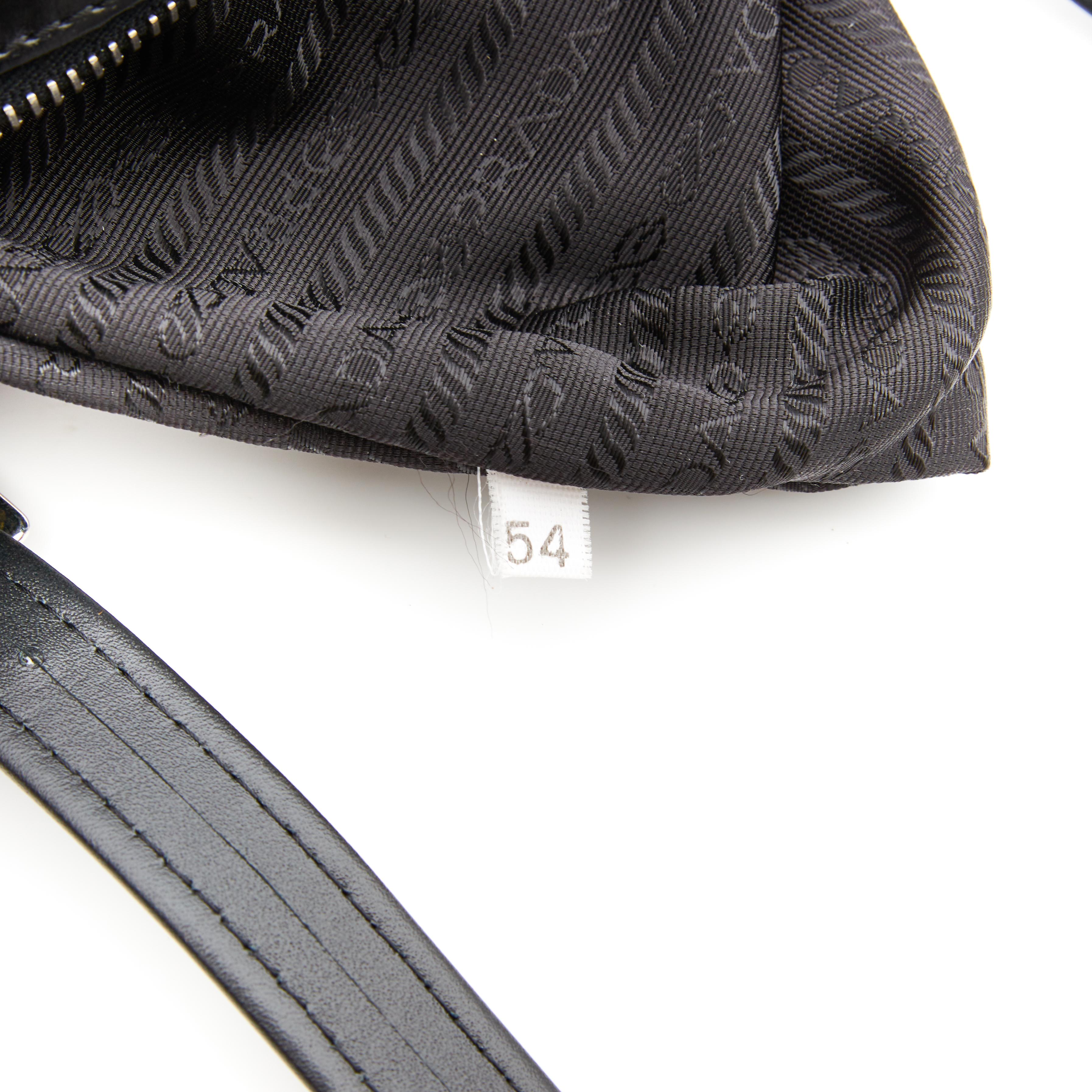 Prada Black Nylon Mini Duffle Bag Boston For Sale 1