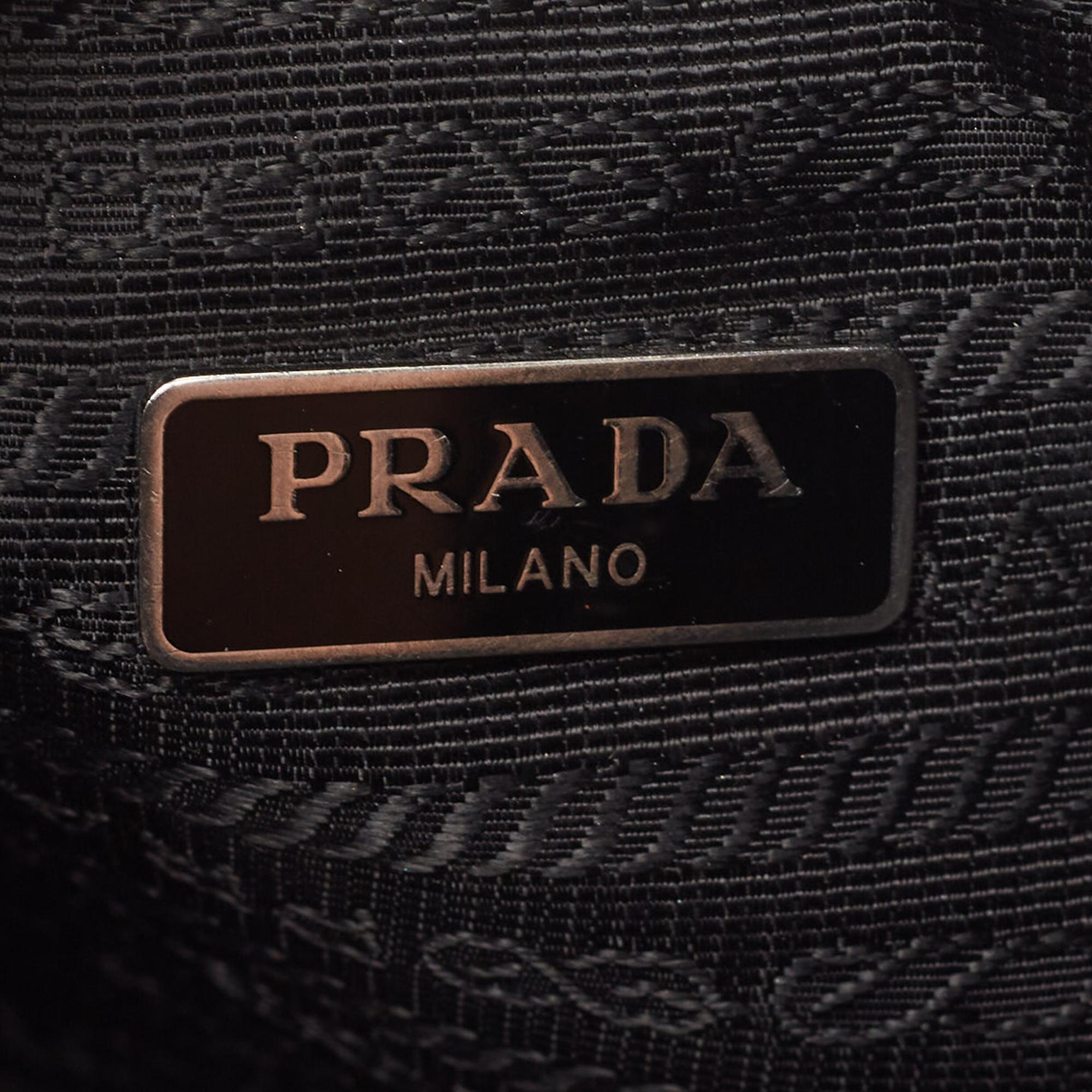 Prada Black Nylon Mini Re-Edition 2000 Shoulder Bag 3