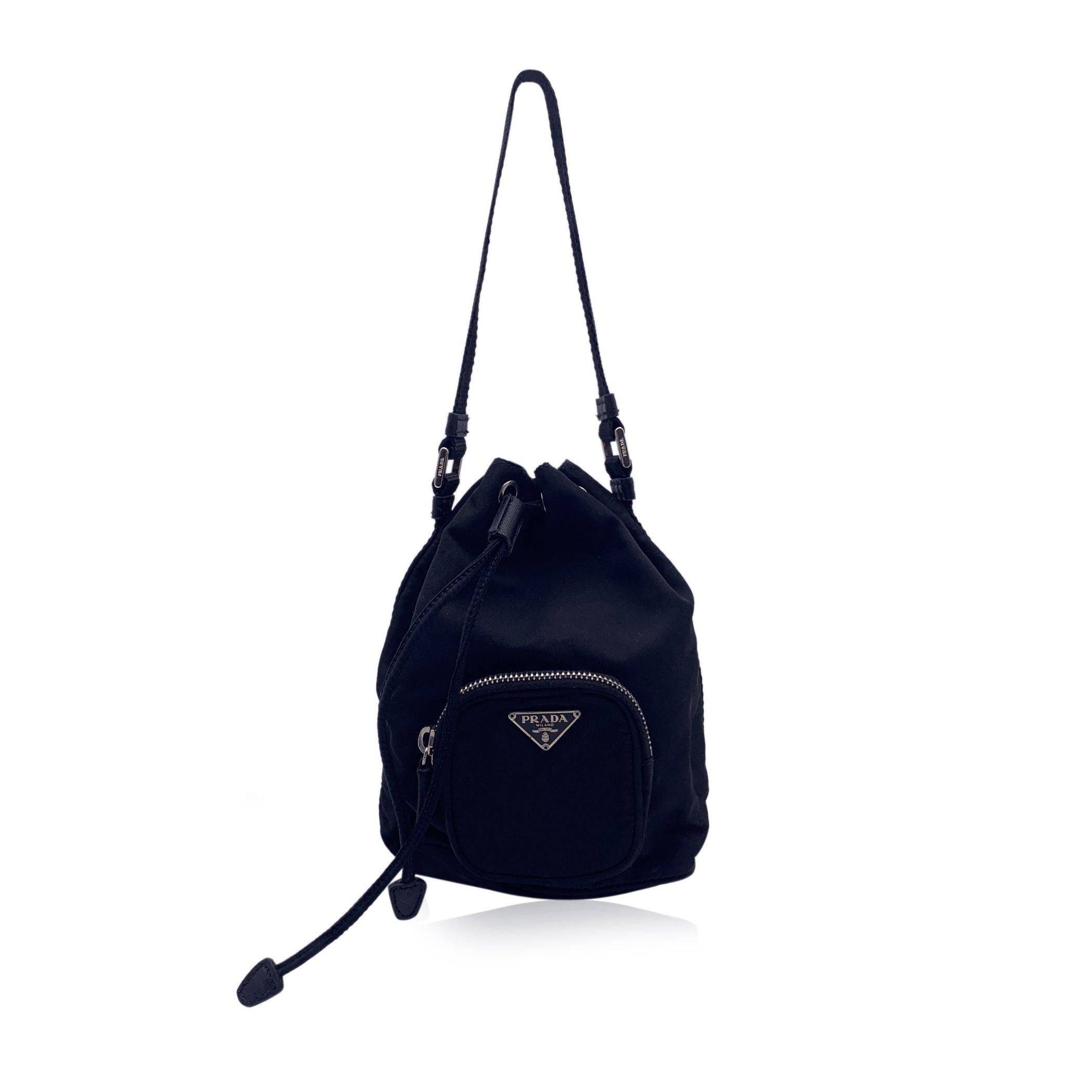 prada mini bucket bag nylon