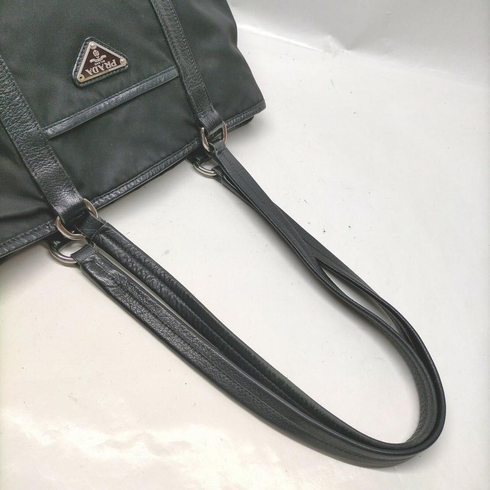 Women's Prada Black Nylon Pocket Tote Bag 863151