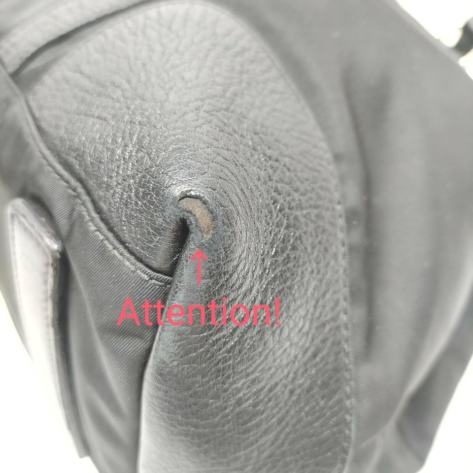 Prada Black Nylon Pocket Tote Bag 863151 4