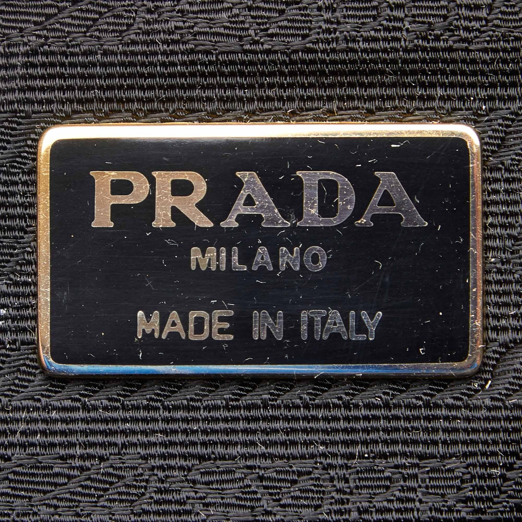 Prada Black Nylon Shoulder Bag 1