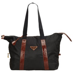 Prada Black Nylon Shoulder Bag