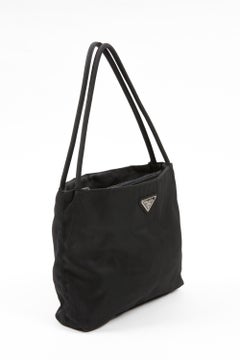 Prada Black Nylon Tessuto Handbag