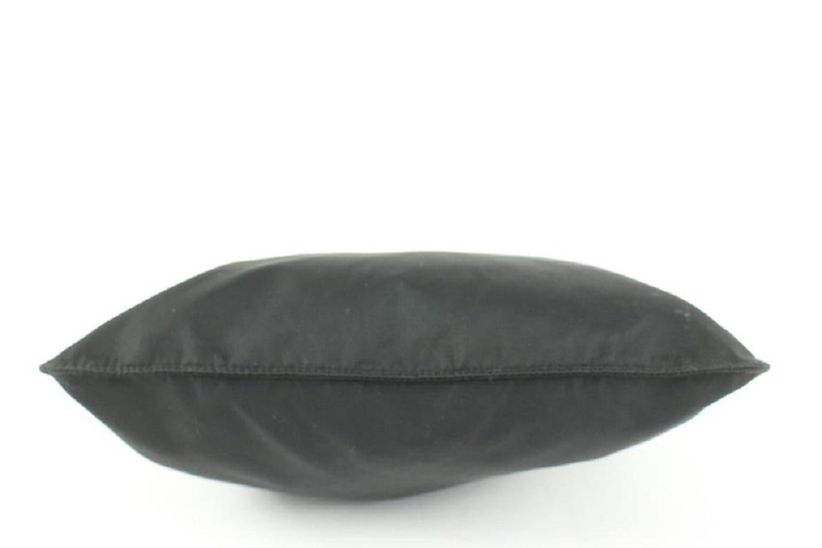 Prada Black Nylon Tessuto Messenger Crossbody bag 107pr32 1