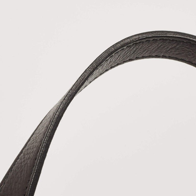 Prada Black Nylon Tessuto Metal Handle Satchel