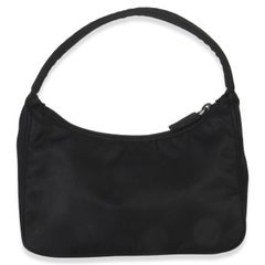 Prada Black Nylon Tessuto Mini Hobo