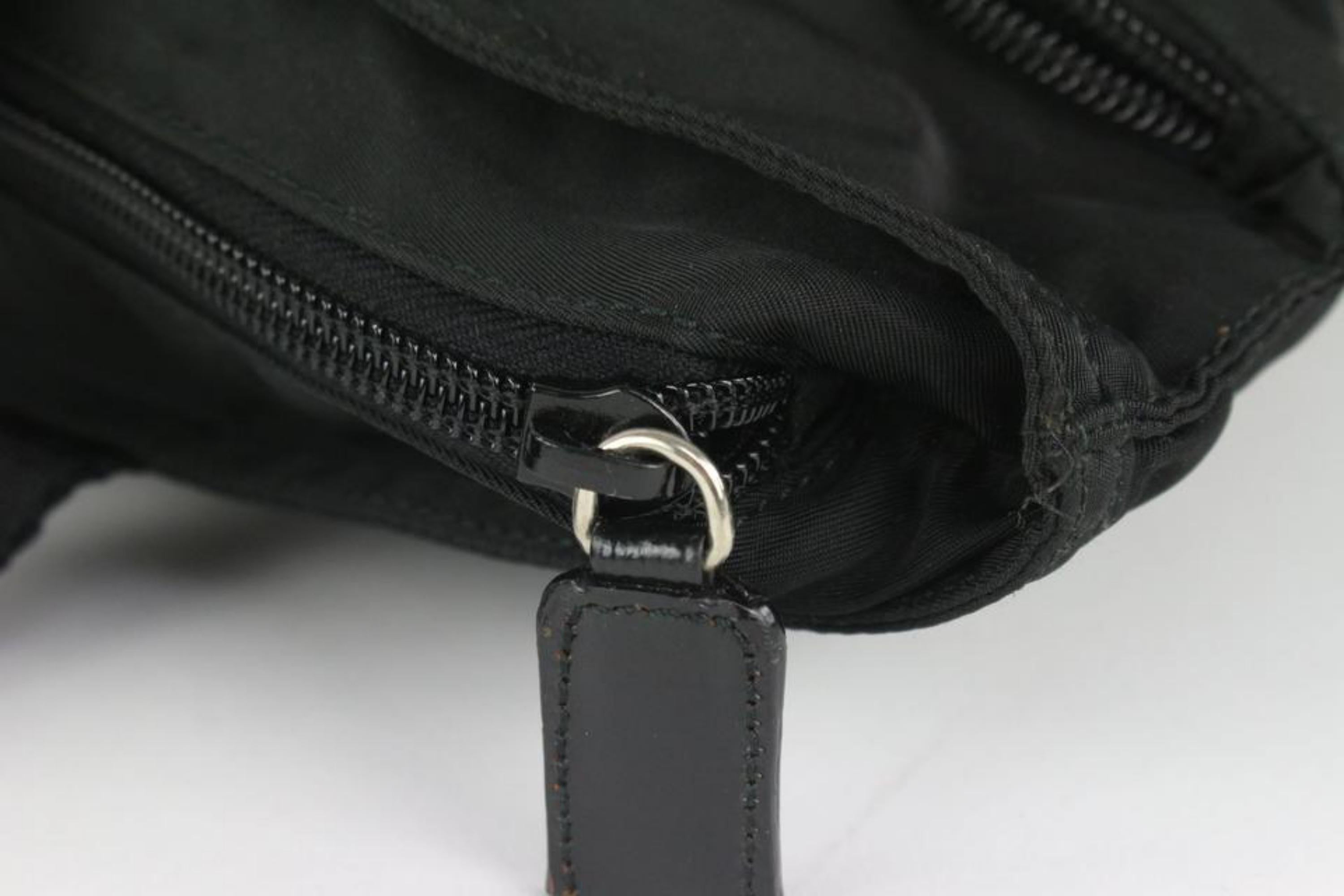 Prada Black Nylon Tessuto Shopper Tote Bag 3PR1021 5