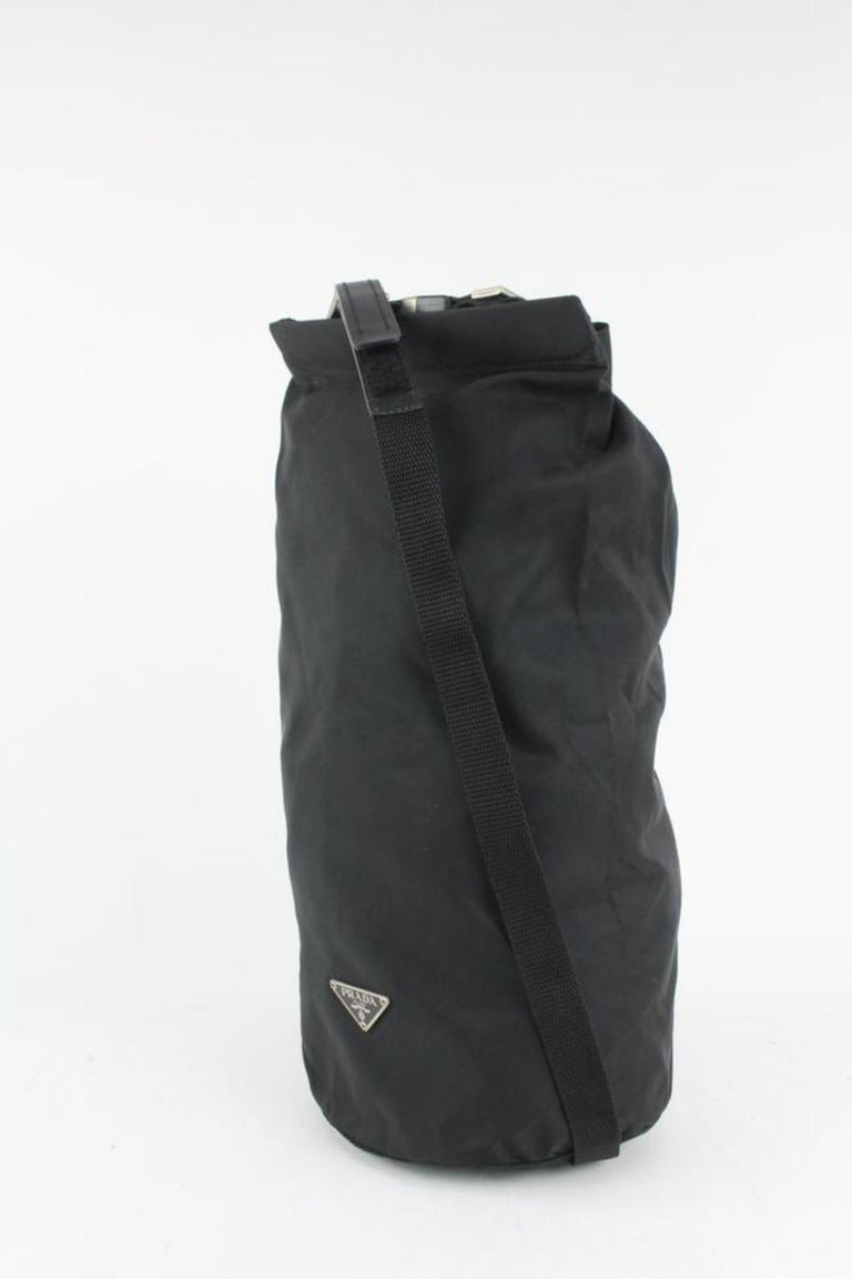 PRADA Saffiano Sling Backpack Black 624646