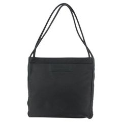 Prada Nero Black Tessuto Nylon 2 Way Tote Bag w/ Strap 1BA104 For Sale at  1stDibs