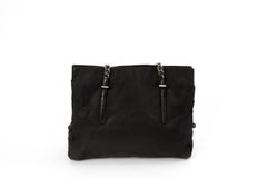 Prada Black Nylon Tessuto Tote Bag