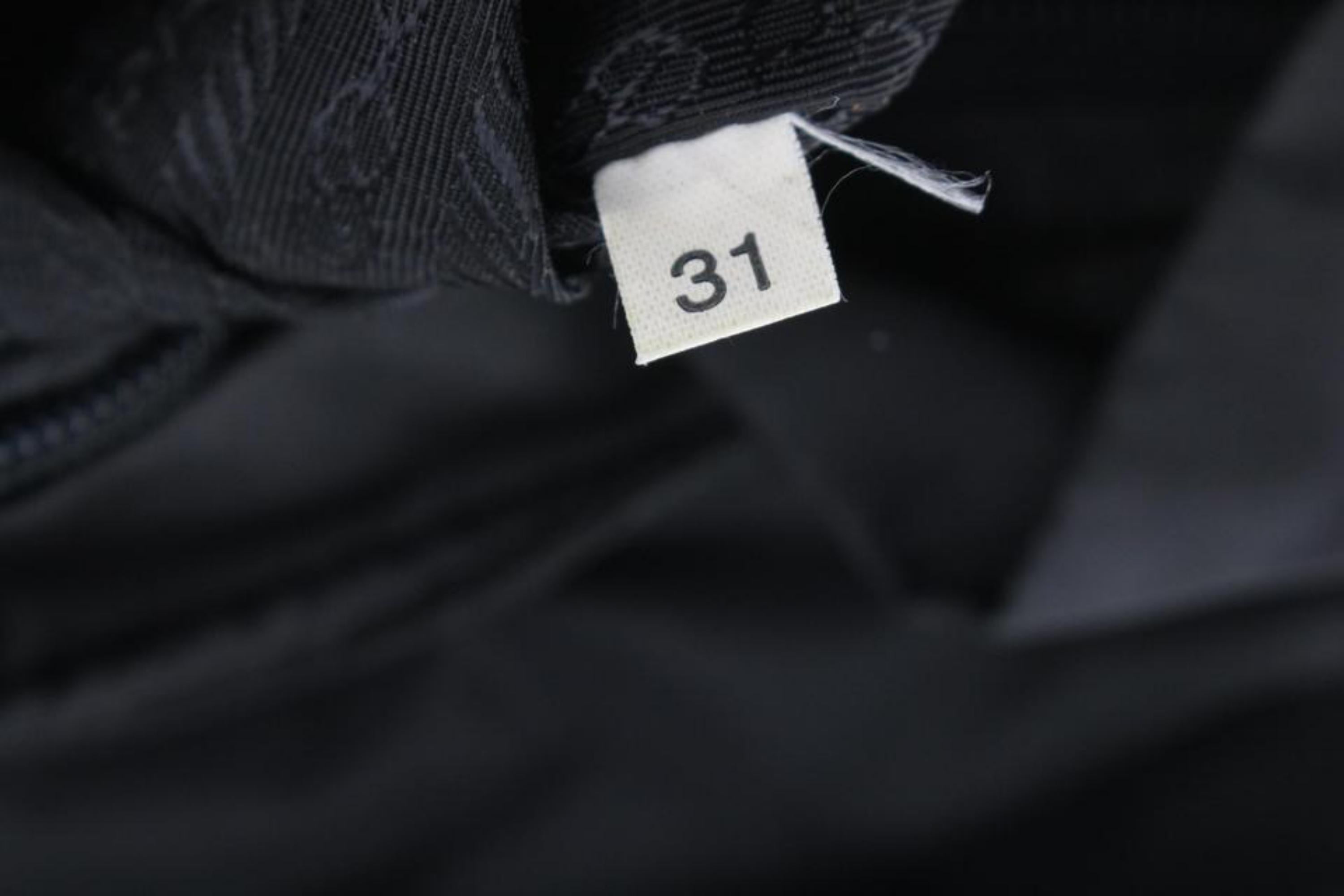 Prada Black Nylon Tessuto Twin Pocket Backpack 122pr9 6
