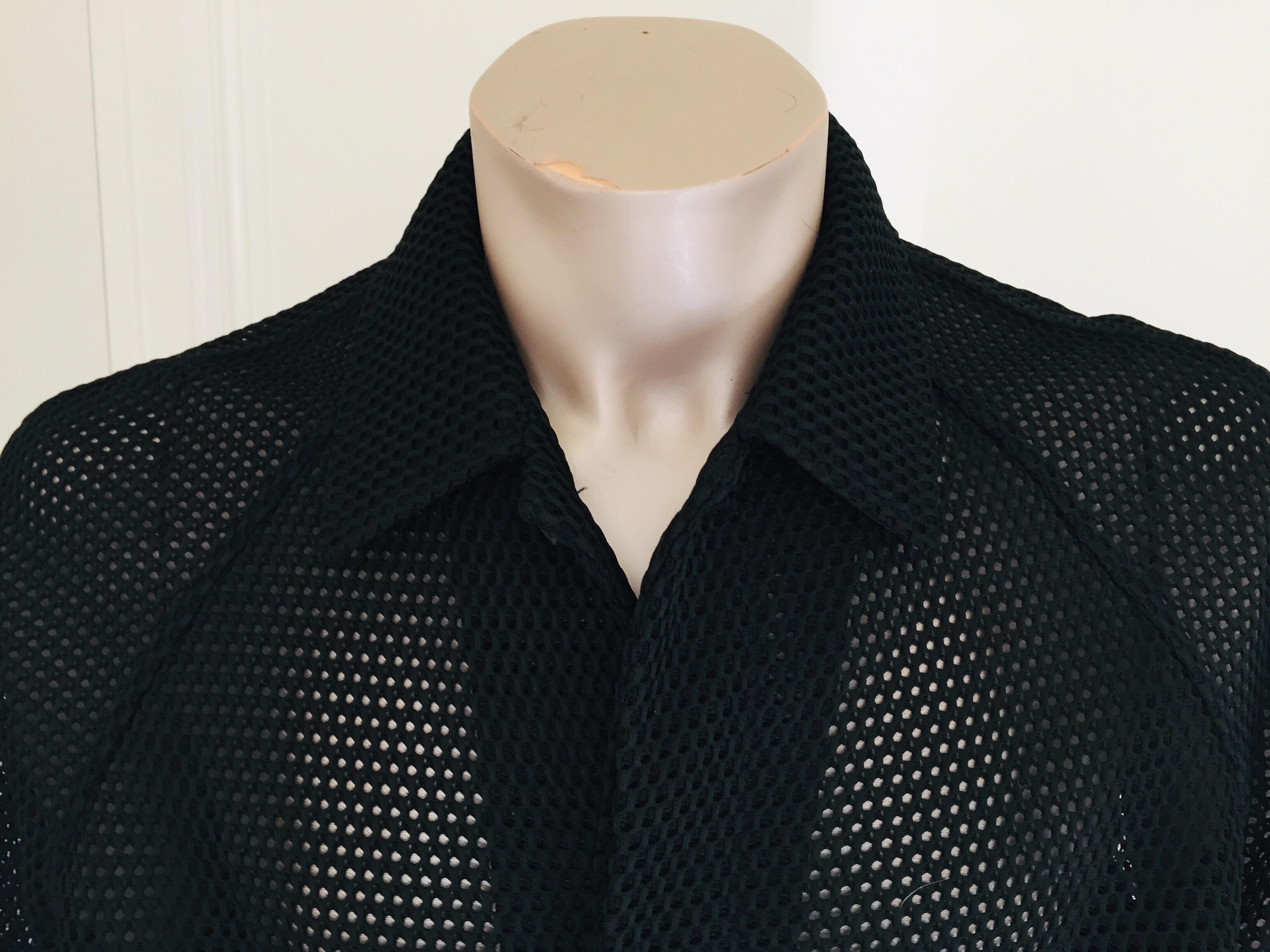 Prada Black Overcoat Made in Italy For Sale 2