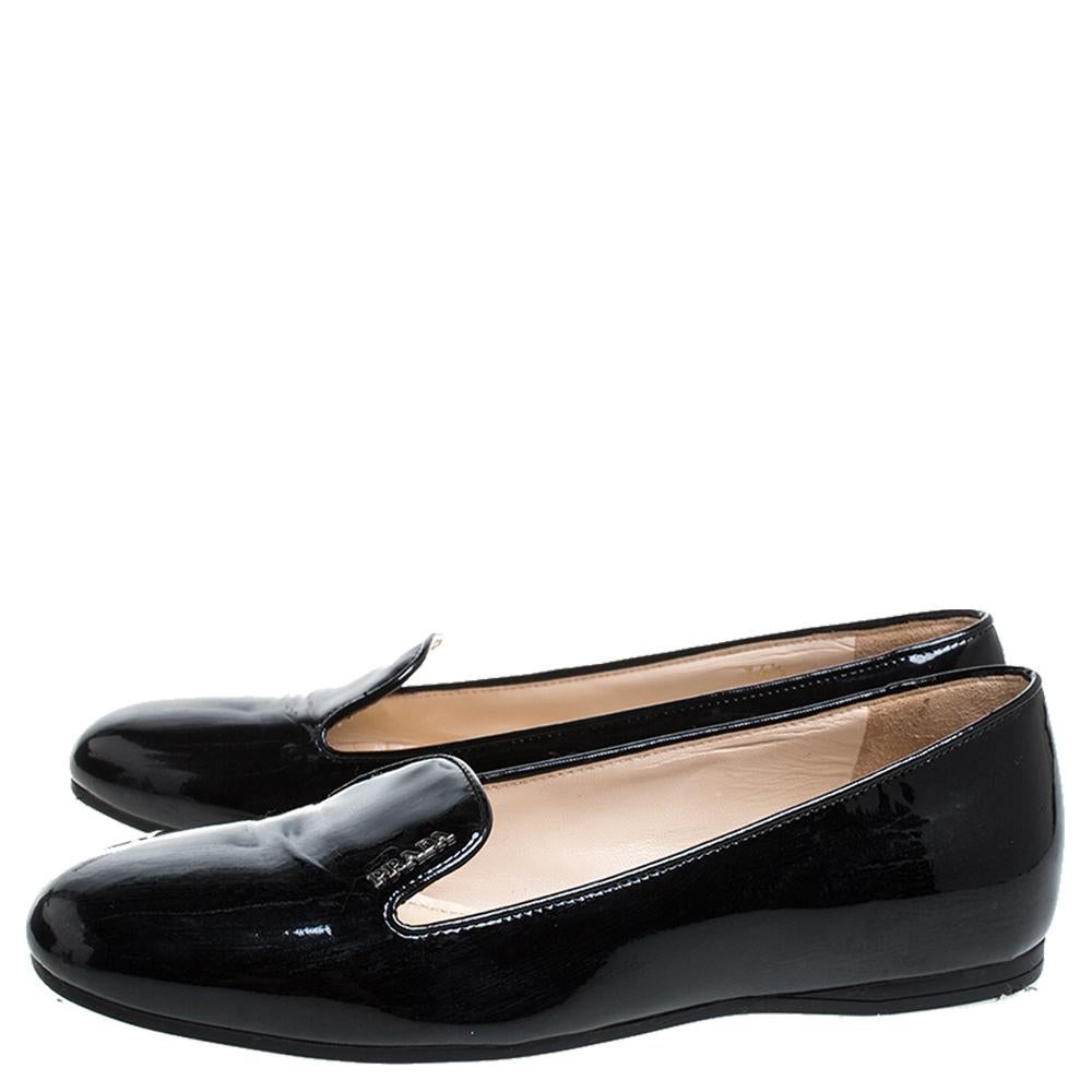 womens black patent leather loafers