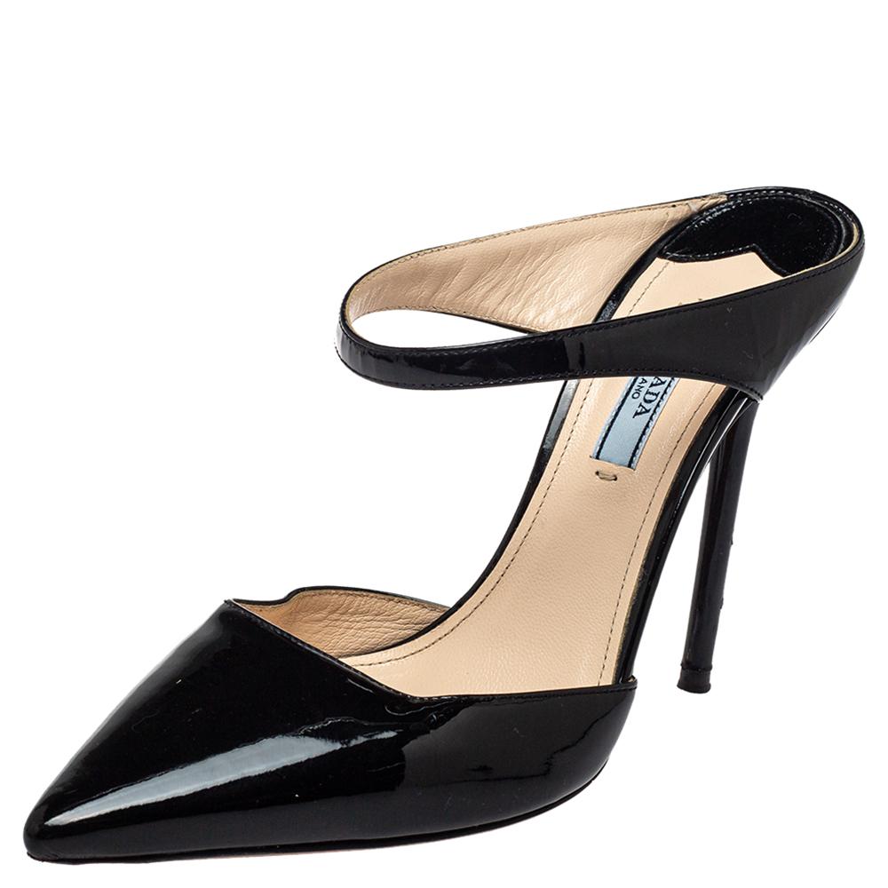 prada pointy toe mule