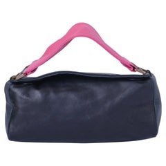 Prada Black Pink Nappa Leather Shoulder Bag -'00s