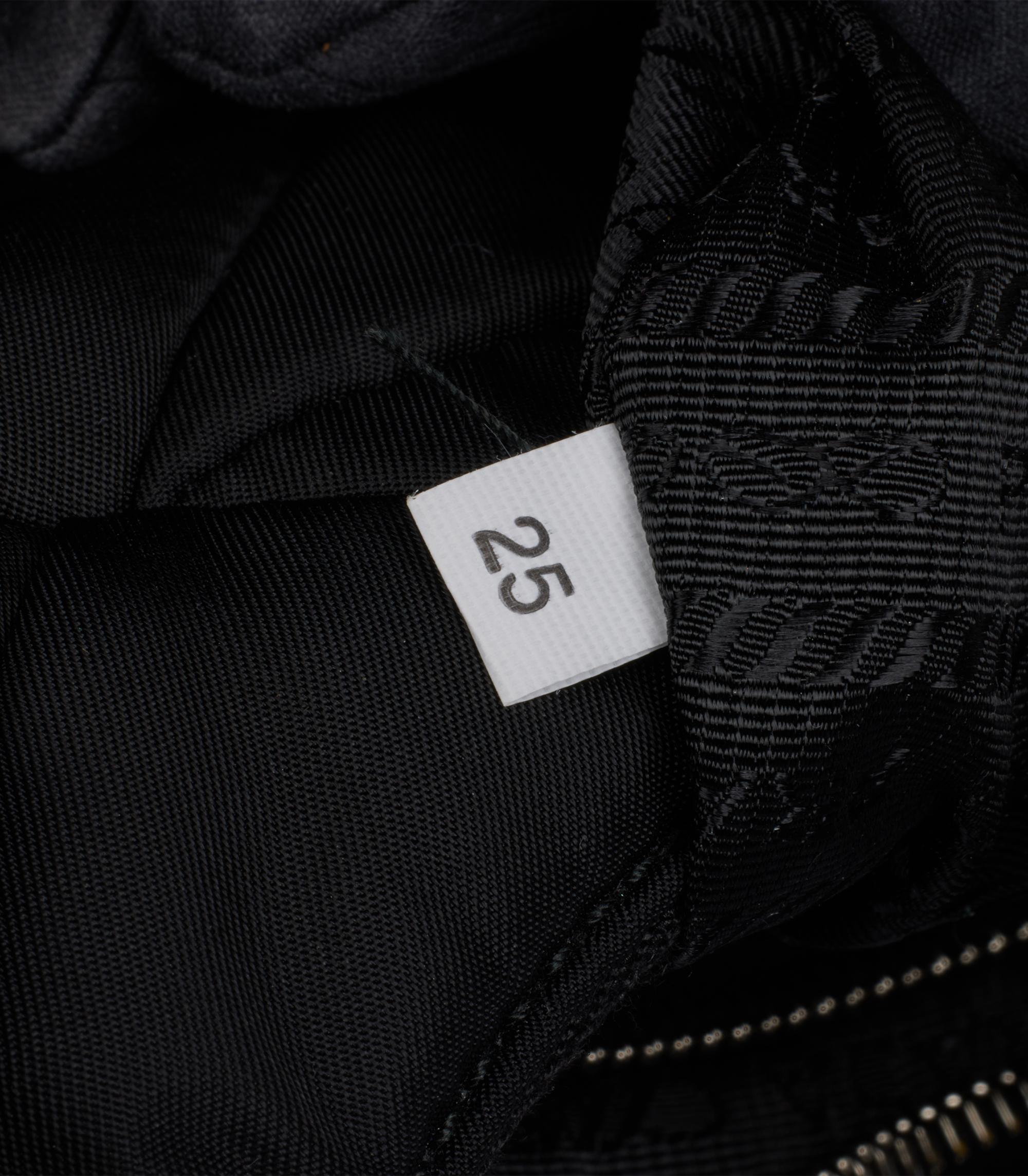 Prada Black Quilted Padded Nylon Re-Nylon Shoulder Bag 4