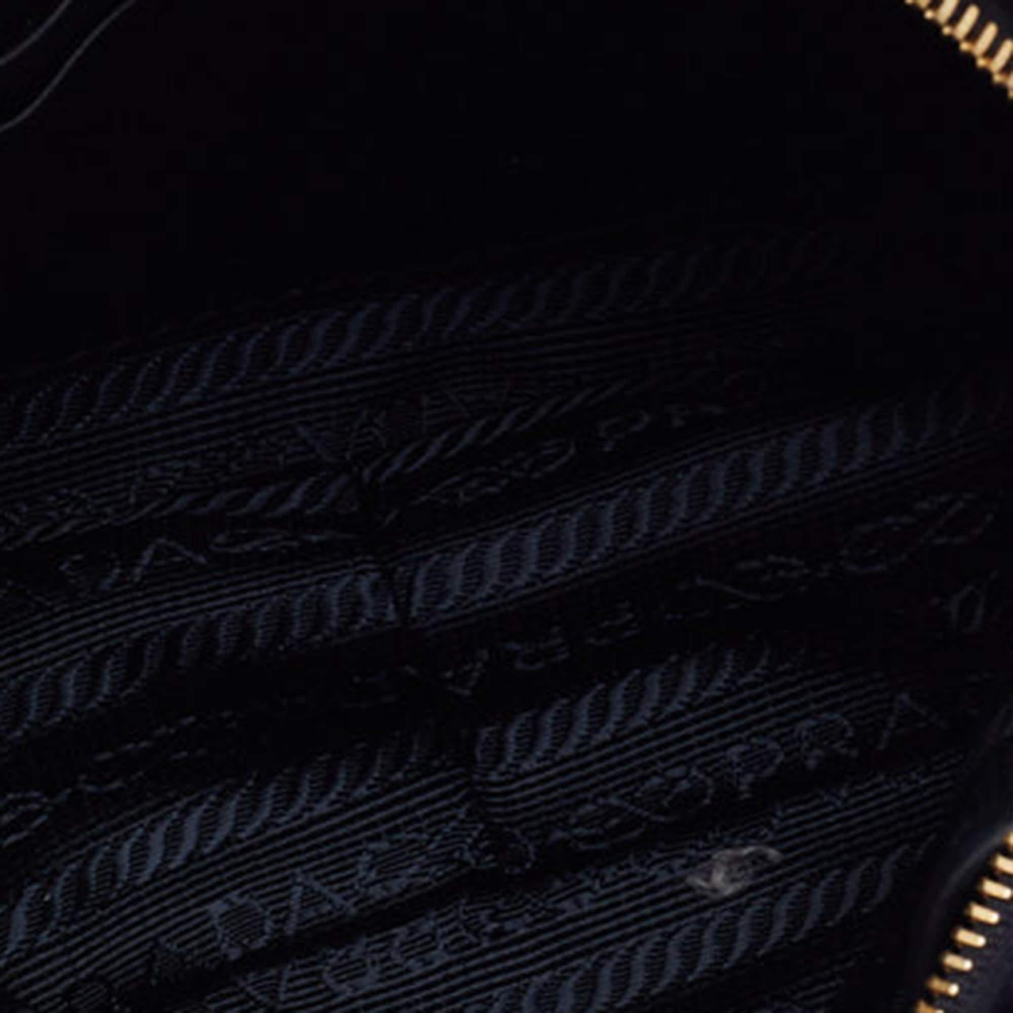 Prada Black Quilted Velvet and Leather Corsaire Belt Bag 6