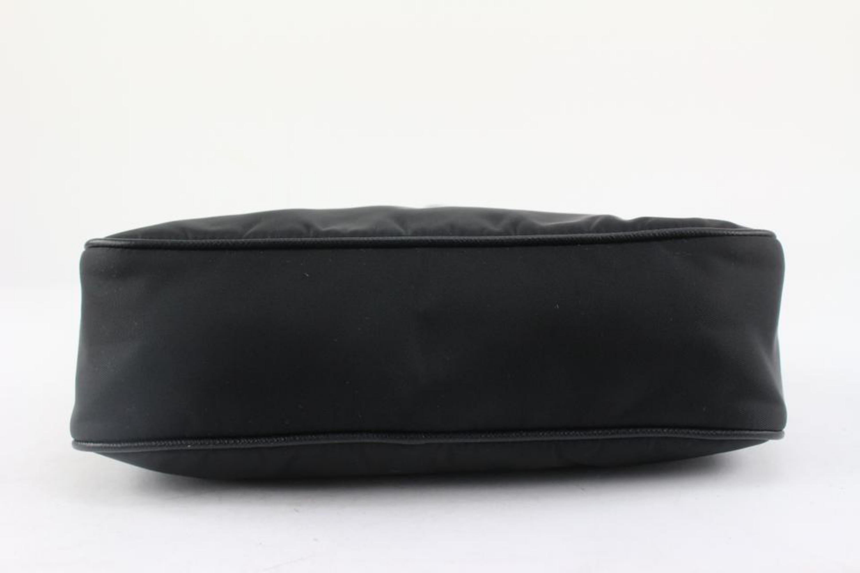 Prada Black Re-Edition 2005 Re-Nylon Multi Mini Chain Hobo 1119p41 5